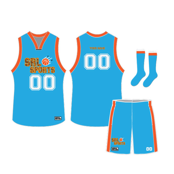 Custom Basketball Uniform - Style 11