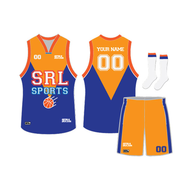 Custom Basketball Uniform - Style 14